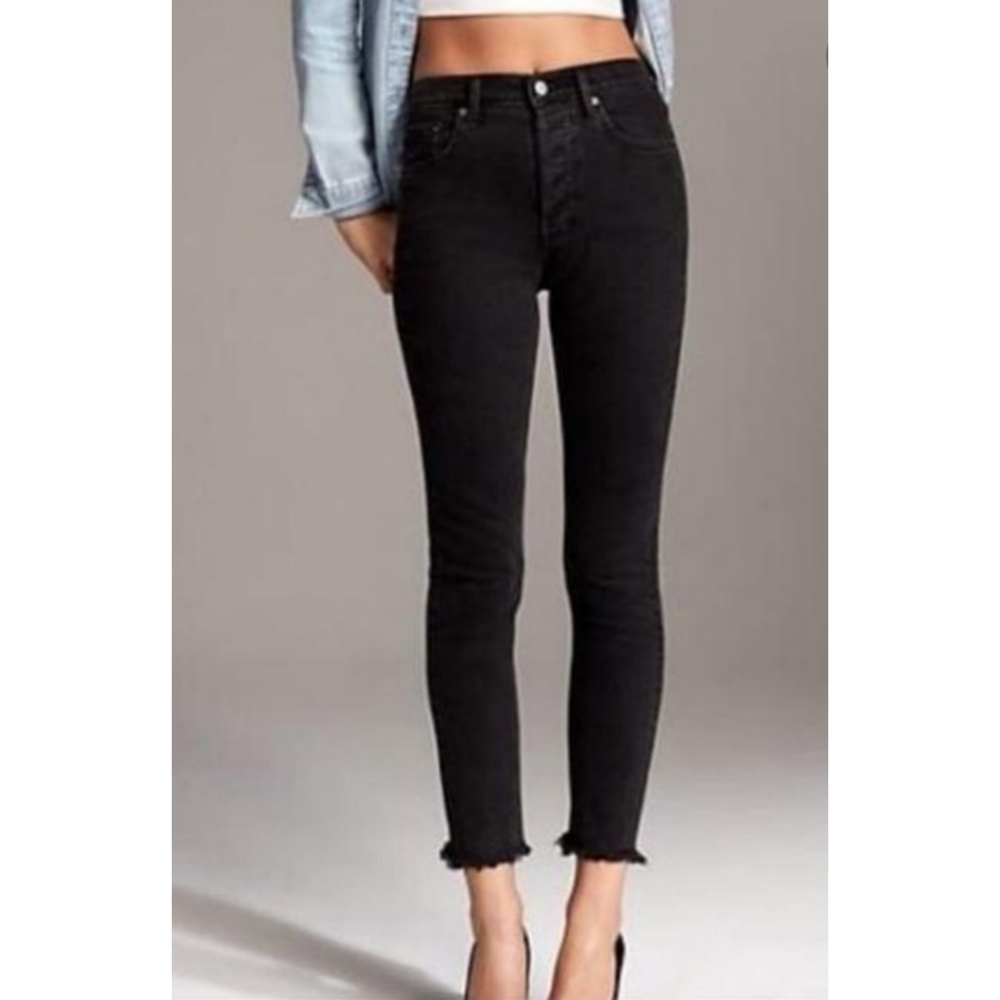 Aritzia denim forum the yoko high rise slim